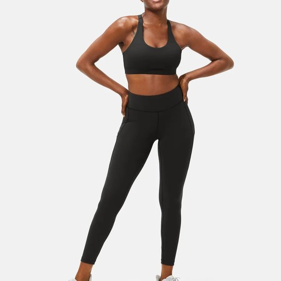 NEW with Tags Outdoor Voices 7/8 Leggings in Black - Picture 1 of 7